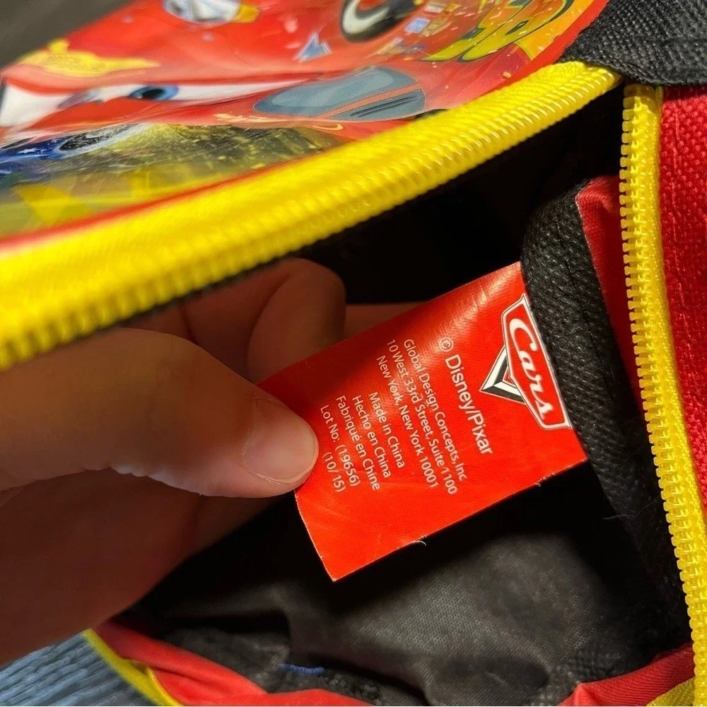 Disney Pixar Cars Lightning McQueen Super Lap Kids Mini Backpack